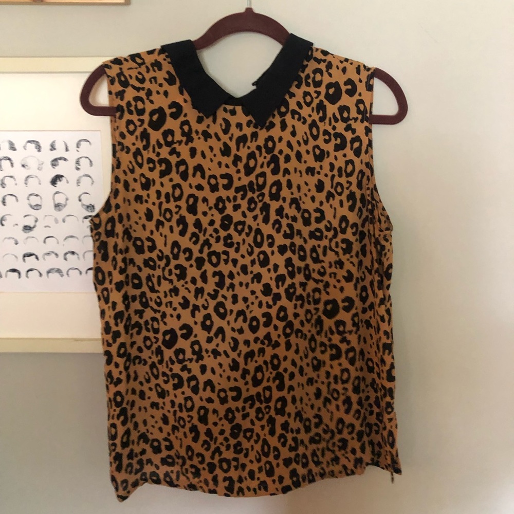 Leopard blouse